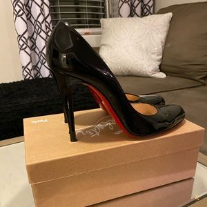 Christian Louboutin Décolleté 868 100 patent calf